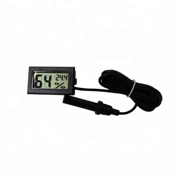 Цифровой измеритель температуры и влажности, мини-термометр с ЖК дисплеем, гигрометр, монитор влажности, детектор, инкубатор