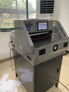 ANTERIORE di Alta Qualità di Controllo Del Programma per Taglierina di Carta Macchina di Taglio/di Carta Ghigliottina Die Cutter