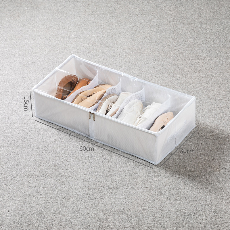 Transparent mesh, white, small size