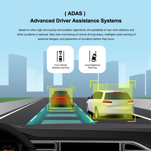 4チャンネル4GWIFI GPSAI自動車車両DVRカメラブラックボックスダッシュカメラADASDMSCMSV6艦隊管理ダッシュカムブラックボックス - Product Image 5