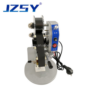 Beste Qualität Kommerzielle kleine hand gehaltene Heißfolienband-Chargencode-Druckmaschine/manuelle Pressdruck-Metall codier maschine - Product Image 4