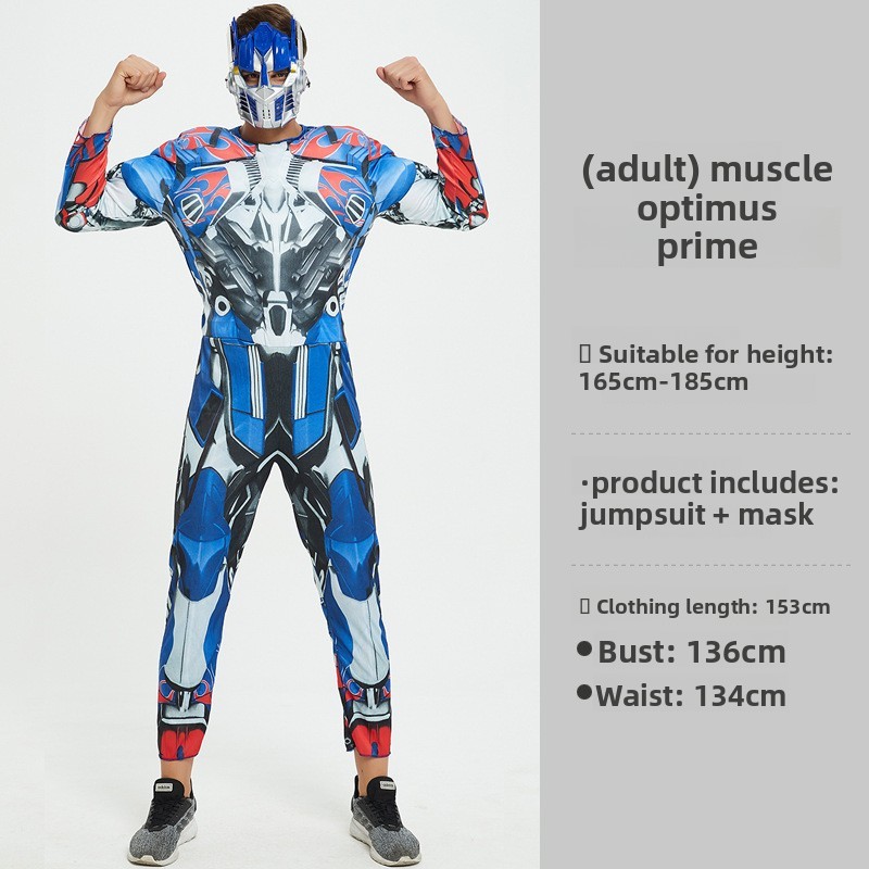 Optimus Prime musculaire adulte