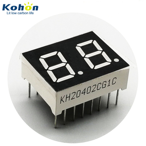 Colore verde 2 cifre 0.4 pollici 10 mm 7 segmento Display digitale a Led - Product Image 1