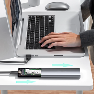 2 in <strong>1</strong> Case Ssd M.2 Nvme NGFF Usb 3.<strong>1</strong> E Type-C Dual Protocol M2 Nvme/Sata M.2 Ssd <strong>Enclosure</strong>