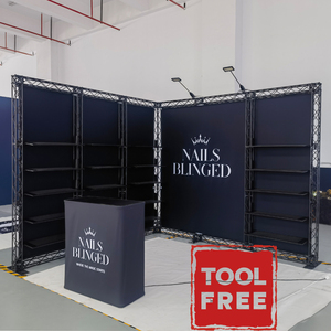 Fiera espositiva modulare moderna in alluminio 10x10, fiera espositiva modulare, - Product Image 4