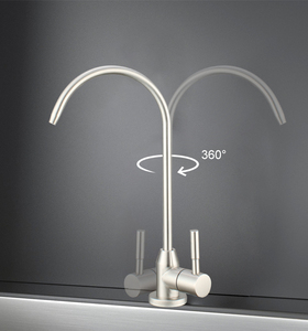 Tính năng độc đáo cổ ngỗng vòi 1/4 inch giá rẻ trực tiếp RO uống nước Vòi nước lọc nước vòi nước - Product Image 3