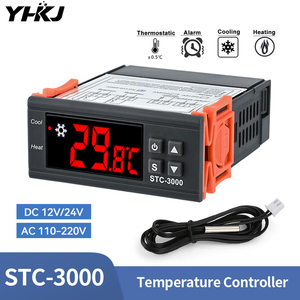 STC-3000 LED Digital Thermostat Temperatur regler Thermo regulator Relais Heizung Kühlung für Inkubator AC 110-220V NTC - Product Image 2