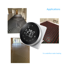 Parte elétrica do sistema do aquecimento do assoalho de Tuya WiFi Termostato 16A 230V Usado para o controle do APP do apartamento do hotel Programação <span class=keywords><strong>Digital</strong></span> OEM