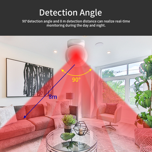 Tuya ZigBee-Sensor de movimiento PIR inteligente, Detector infrarrojo pasivo con batería integrada, alarma antirrobo de seguridad - Product Image 4