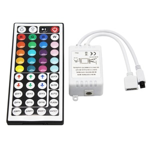 44キーDC12Vデュアルコネクタ出力IRリモコン赤外線リモコンRgbLedライトストリップコントローラー - Product Image 1