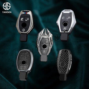 メルセデスECクラスW204W212 W176 GLC CLAGLAアクセサリー用亜鉛合金カーキーフォブケースカバー - Product Image 4