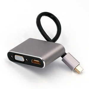 <strong>Mini</strong> <strong>DisplayPort</strong> to <strong>HDMI</strong> VGA Adapter 4K Thunderbolt 2 Adapter 2 in 1 <strong>Mini</strong> DP Converter Compatible with MacBook Laptop ThinkPad - Product Image 6