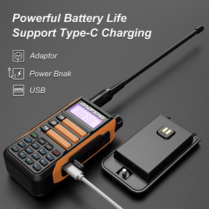 Di alta qualità originale Baofeng UV-16 a lungo raggio Ham Walkie Talkie FM ricetrasmettitore 5W UHF/VHF Dual Band Walkie Talkie Radio Baofeng - Product Image 2