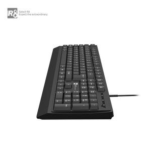 Custom Multi Language Office USB Wired Ergonomic Membrane <strong>Keyboard</strong> with OEM Logo - Product Image 6