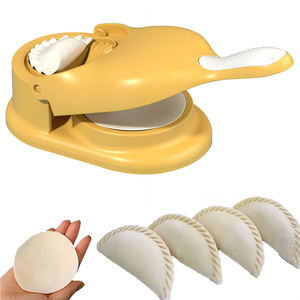 Manuelles Dumpling Maker Tool 2-in-1 Tragbare Dumpling Wrapper Maker und Press Dumpling Skin Machine-Multifunktion formen Set - Product Image 6