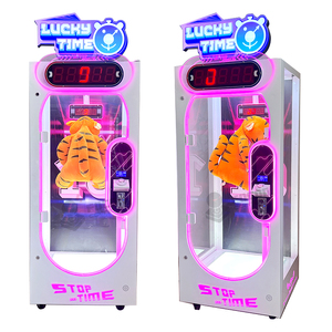 Funspace 10-Thứ Hai Thách Thức Kỹ Năng Arcade Giải Thưởng Búp Bê Máy Bán Hàng Tự Động Đồng Tiền Hoạt Động Tiếng Anh Ngôn Ngữ Thép Không Gỉ Sắt - Product Image 2