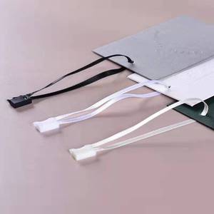 Low MOQ <strong>Custom</strong> Low Price hang <strong>Tag</strong> With <strong>String</strong> <strong>Custom</strong> Clothing <strong>Tag</strong> <strong>String</strong> for Cloth - Product Image 2