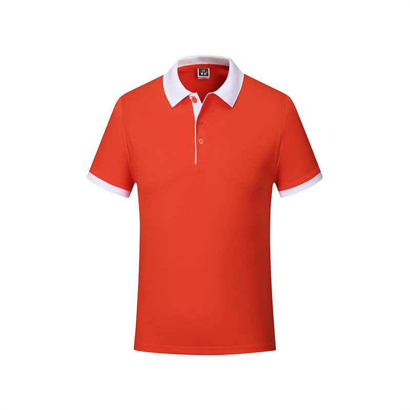 Orange and white