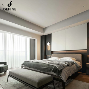 Proyecto de Villa de lujo, muebles de sala de estar para el hogar, solución integral, diseño de arquitectura, renderizado 3D, diseño de interiores moderno - Product Image 6