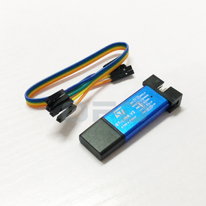 ST-Link V2 USB Kit programmatore blu/rosso Cover ST-LINK Mini simulatore di Download programmatore per STM8 STM32 - Product Image 1