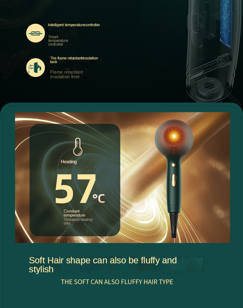 Hot Selling Salon Professional Dc Motor Concentrator/diffuser/ionic And Induction Function Professional Blow Hair Dryer