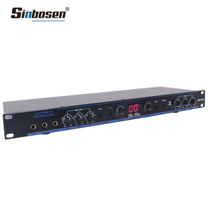Sinbosen DSP-100 digitale professionale per dj audio karaoke processore con funzione DSP - Product Image 2