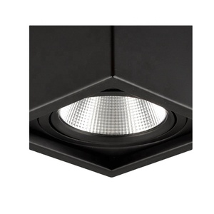 耐火LEDgu10ダウンライトスクエアアルファスクエアアジャスタブルLEDダウンライトボックス - Product Image 6
