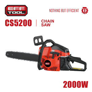 EFFTOOL Power Machine Trunk Cutting Two Stroke Two Cycle 52cc Oil <strong>Mixing</strong> Gasoline Saw Chain Saw CS5200 - Product Image 2
