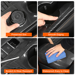 Orta konsol kapağı 4x4 Ford Ranger 2023 2024 kolçak koruyucu iç aksesuarları ile uyumlu - Product Image 3