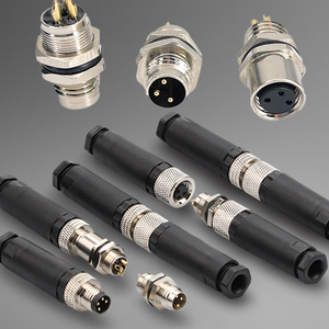 2 3 4 5 6 7 8 9 10 12 13 14 15 16 17 18 19引脚M5 M8 M12 M16 M23连接器防水电缆公母线适配器连接器 - Product Image 5