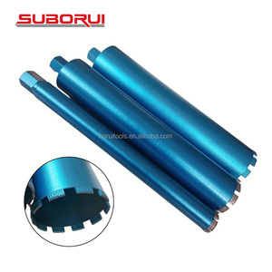 SUBORUI 25mm-450mm Water Required Concrete Diamond <strong>Core</strong> <strong>Drill</strong> Bits for Concrete Reinforced Concrete Brick Wall