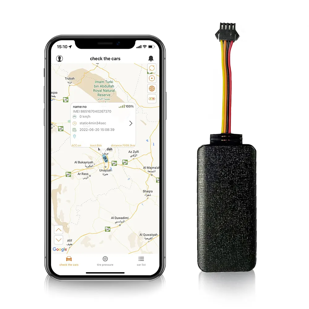 Localizzatore di veicoli gps professionale 4G che traccia il dispositivo di localizzazione automatica per auto del telefono cellulare