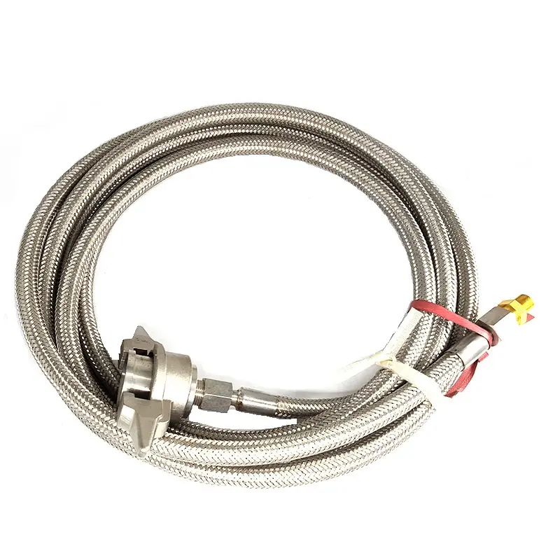 SUS304 Stainless steel Liquid Nitrogen Hoses Vacuum Insulation Hoses for Liquid Nitrogen generator plant