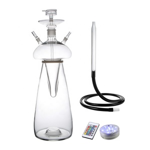 โรงงานขายส่งแก้วปรับแต่งชุดมอระกู่ออกแบบใหม่เห็ดใหญ่ Shisha โลโก้ที่กําหนดเองบรรจุภัณฑ์กล่องขนาดที่กําหนดเอง - Product Image 1