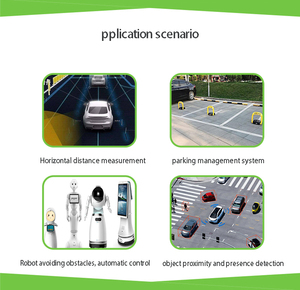 A10 robot di rilevamento della presenza del sensore ad ultrasuoni evitando ostacoli impermeabili, a piccola distanza e oggetti lunghi in avvicinamento - Product Image 6