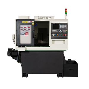 Mini máquina de torno CNC de trabajo de servicio medio de bajo costo, máquina de torno giratorio CNC de Control Digital, torno CNC de eje C pequeño a la venta - Product Image 2