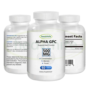 Großhandel Gehirn funktion Alpha GPC Glyceryl phosphor ylcholin Kapseln - Product Image 1