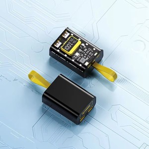 Yeni tasarlanmış taşınabilir mobil güç kaynağı 5000 MAh10000mAh süper hızlı şarj 5W şeffaf PD22.5W açık şarj bankası için - Product Image 5