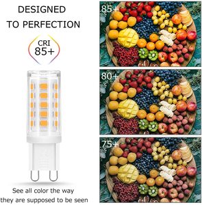 LOHAS <strong>5W</strong> <strong>G9</strong> <strong>LED</strong> Corn Light 3000K 6000K Mini Ceramic Bulbs Decorative Light <strong>LED</strong> <strong>G9</strong> Light Corn Bulb for Chandelier - Product Image 5