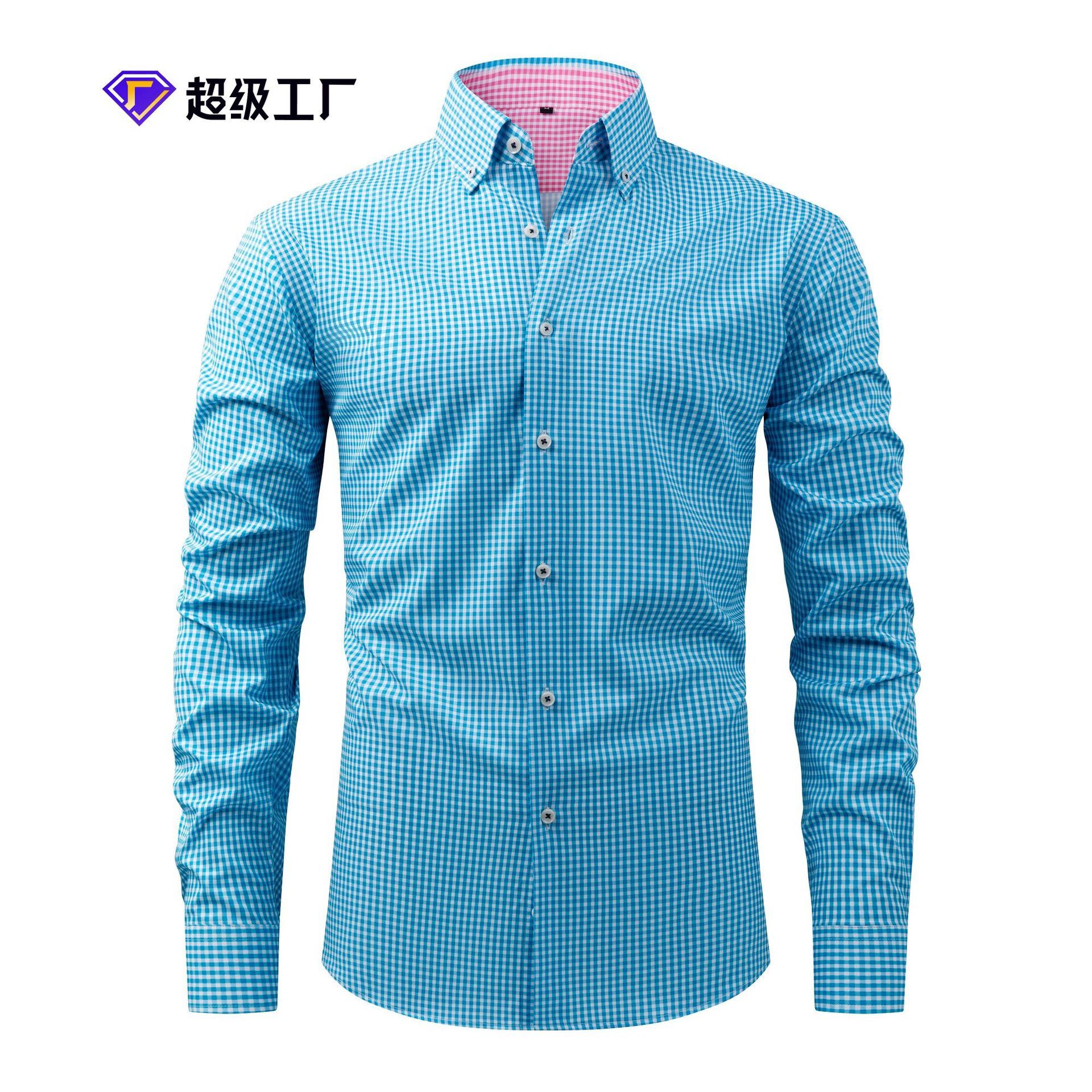 Cuadros azules y blancos