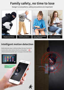 Anjielo Smart 10 Inch Touch Screen Monitor with <strong>Motion</strong> <strong>Detection</strong> for Video <strong>Intercom</strong> <strong>System</strong> - Product Image 4