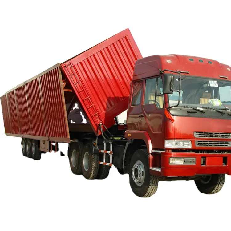 Recinzione Stake Van tenda scatola caduta cassone ribaltabile trasporto contenitore a pianale pesante camion camion semirimorchio