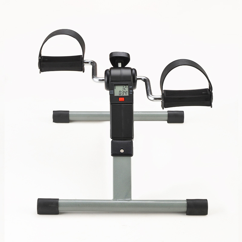 Vélo d'exercice pliant - gris