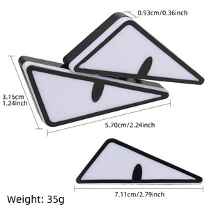 Universal <strong>12V</strong> <strong>Led</strong> Motorcycle Lighting Systems Triangle Devil Eagle Eyes Light for Car Accesorios Para Moto Motorcycle Bright - Product Image 3