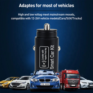 12V 2A手机快速充电器点烟器插头iOS Mfi认证查找我的迷你智能车载套件全球定位系统定位器查找器跟踪器 - Product Image 4