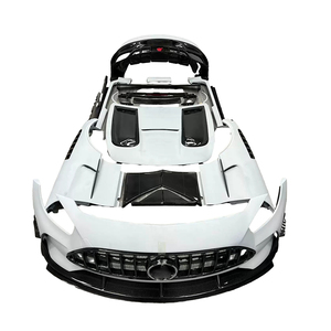 ערכת גוף סיבי פחמן חצי frp שדרוג עבור מרקדס-בנץ amg. gtc gts gtr לסדרות שחורה