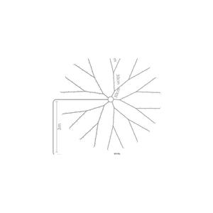 Işık kreasyonları hız ışığı LED - 220 çok renkli lambalar-yeşil tel-modülatör-24 V (180 cm ağaç için) - Product Image 2