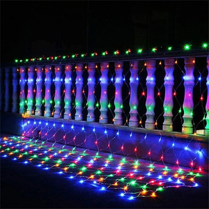 LED wasserdichtes LED-Netz Mesh Fairy String Light mit 8 Funktions controller für Weihnachts bankett dekoration - Product Image 3