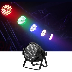 Actoris ParLED 54 adet 3W RGB 3 IN 1 tam renkli Led Parcans sahne kulübü KTV düğün Pro boyama işık için renk projektör değiştirmek - Product Image 2