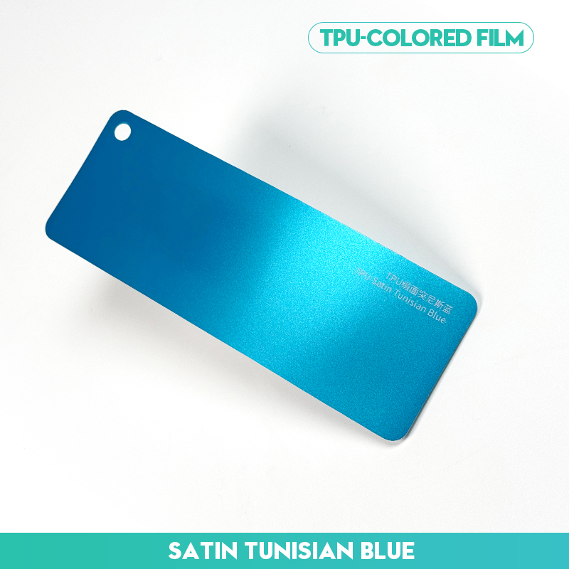 Satin Tunisian Blue